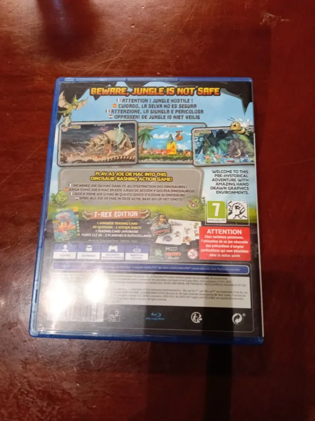 Joe & Mac caveman ninja PS4