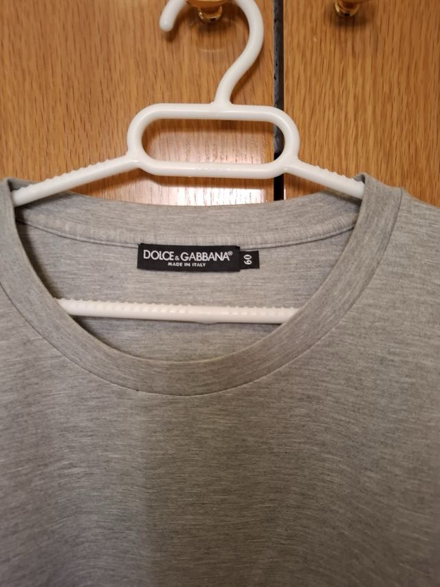 Camiseta Dolce & Gabbana Gris Talla XXXL
