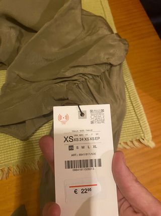 Top Halter Zara Nudo Espalda