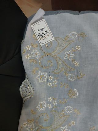 Manteletas Fallera Huertana Blancas nuevas hechas