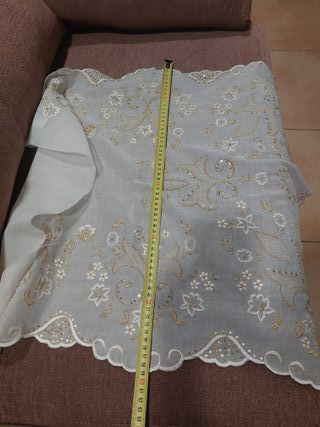 Manteletas Fallera Huertana Blancas nuevas hechas