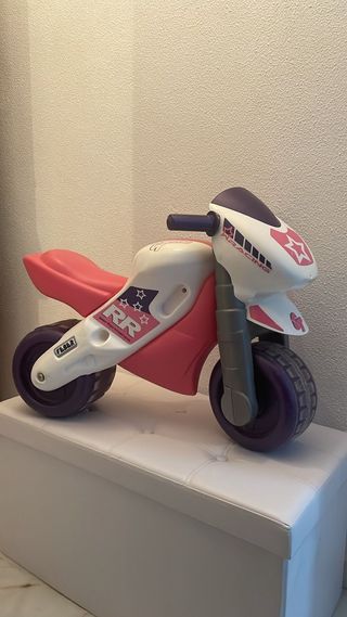 Moto correpasillos Feber 2 Racing Rosa