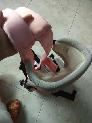 Mochila Portabebé Asalvo Rosa