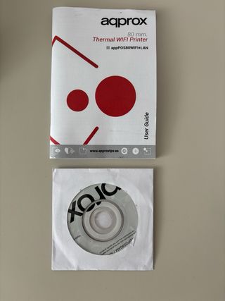 Impresora de tickets inalámbrica Aqprox 58-80 mm