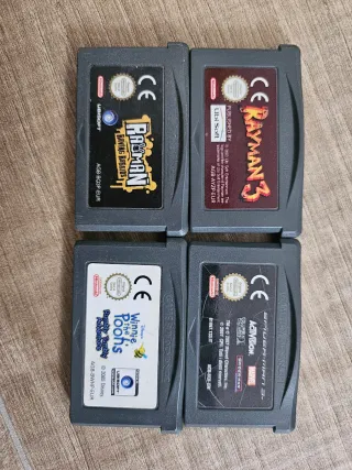 Lote 4 Cartuchos Game Boy Advance
