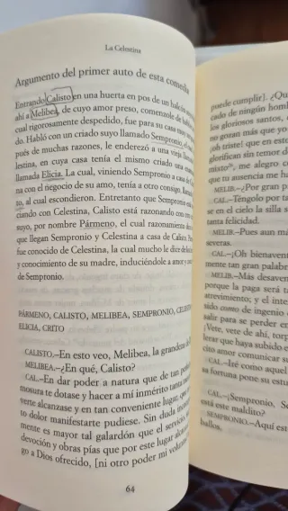 La Celestina: Tragicomedia de Calisto y Melibea...