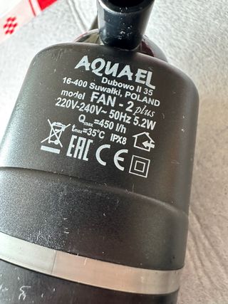 Filtro acuario Aquael FAN 2 plus