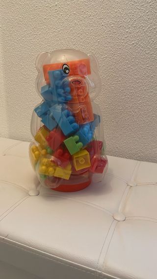 Tarro Puzzle Oso Bloques Construcción