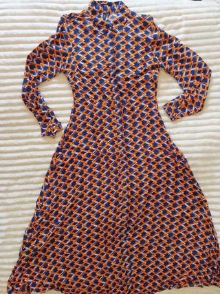 Vestido Estampado Geométrico Mujer