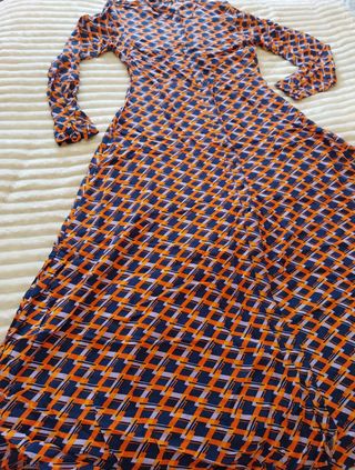 Vestido Estampado Geométrico Mujer