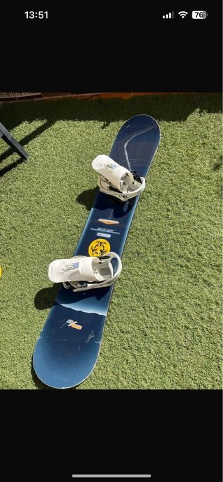 Snowboard Burton Bullet 162 + fijaciones Burton
