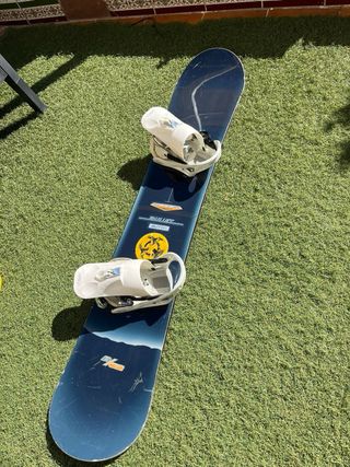 Snowboard Burton Bullet 162 + fijaciones Burton