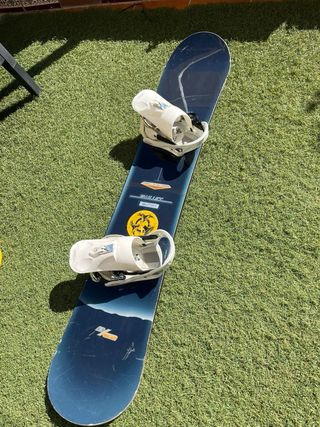 Snowboard Burton Bullet 162 + fijaciones Burton