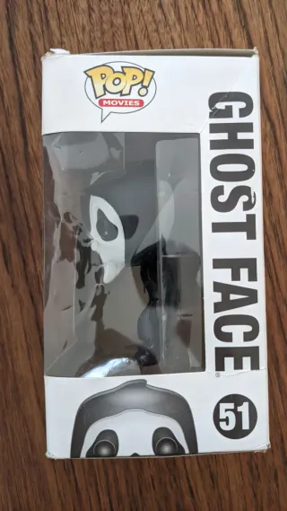 Funko Pop Ghost Face 51 Scream Originale
