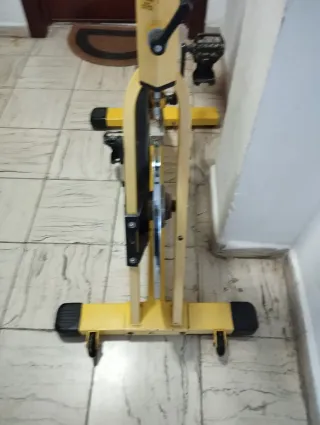 Bicicleta Spinning Lexco SP505 Amarilla