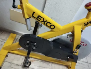 Bicicleta Spinning Lexco SP505 Amarilla