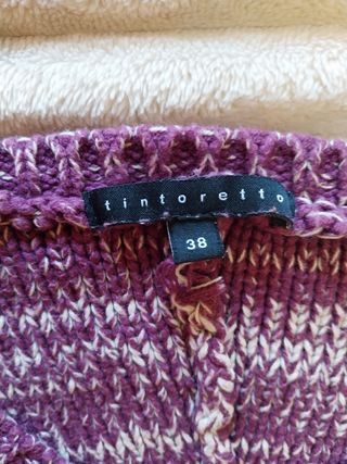 Jersey punto grueso mujer