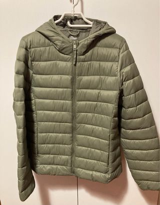 Giubbotto donna imbottito verde salvia taglia XL