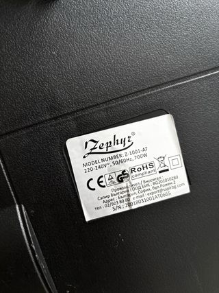 Aspiradora Zafir con bolsa