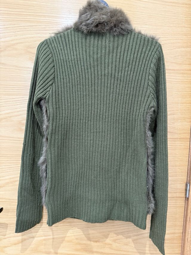 Chaqueta punto militar pelo