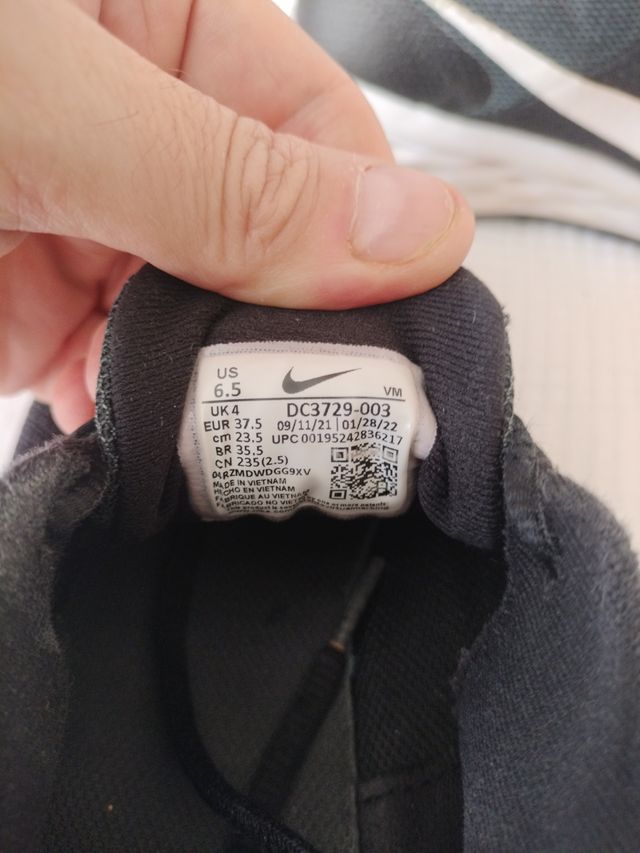 Zapatillas Nike niño/a negras