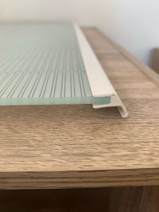 Cubreencimera Cristal Aluminio