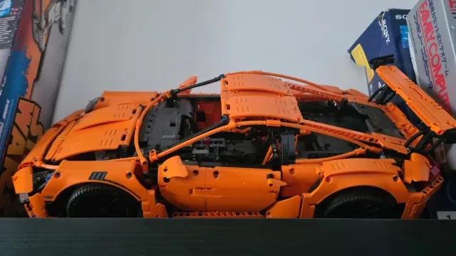 Porsche 911 GT3 Naranja LEGO REPLICA