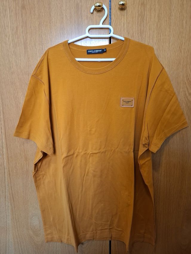Camiseta Dolce & Gabbana Talla XXXL Naranja