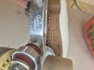 Patines blancos de cuero marca Edea Esordio