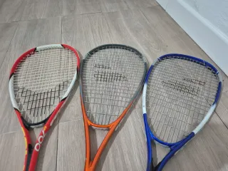Lote 3 raquetas deportivas