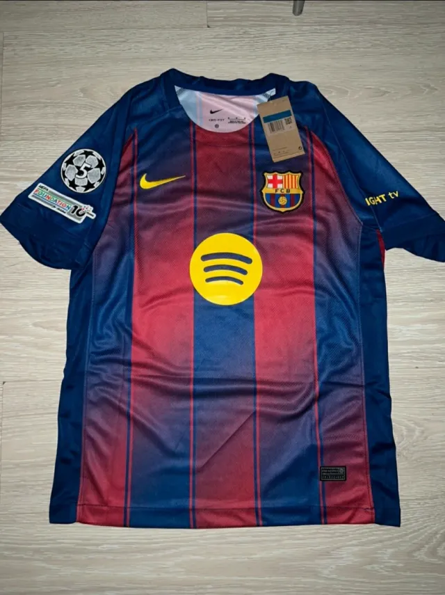 Camiseta de fútbol azulgrana Nike