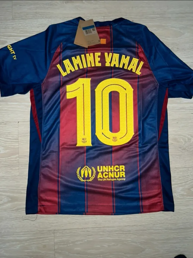 Camiseta de fútbol azulgrana Nike