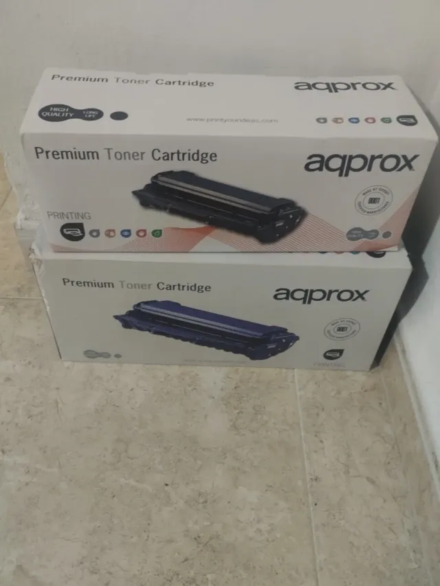 Cartucho de tóner aqprox Premium las 2 por 15€
