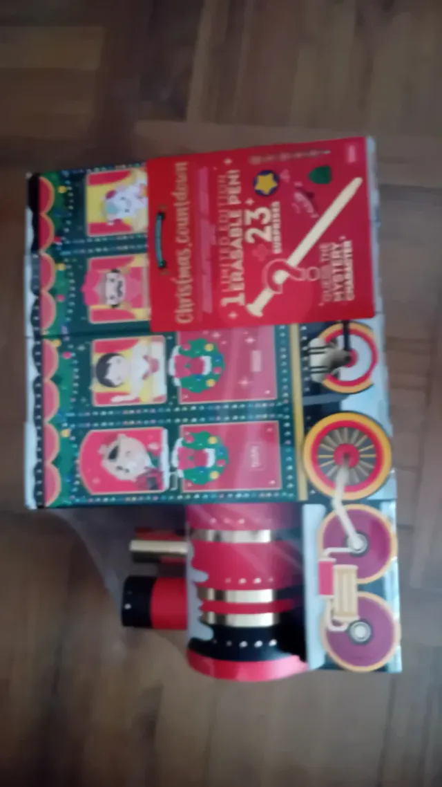 Calendario Adviento Tren Navideño Legami 2025