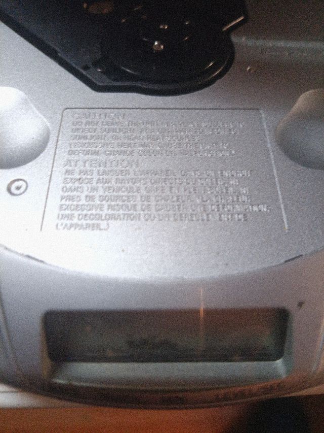 Sony Discman CD Player Digital Mega Bass