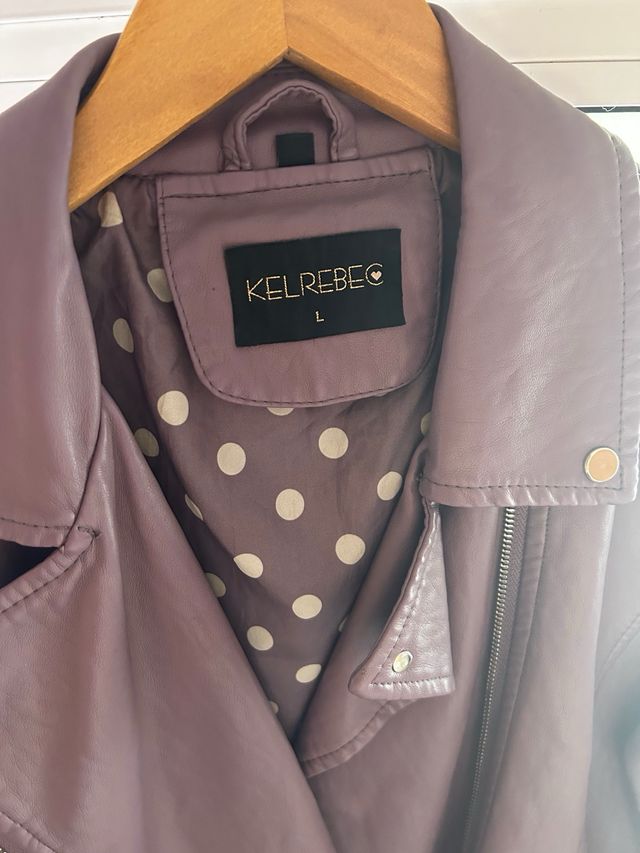 Cazadora KELREBE morada talla L
