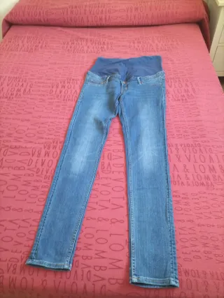 Pantalones premamá vaqueros