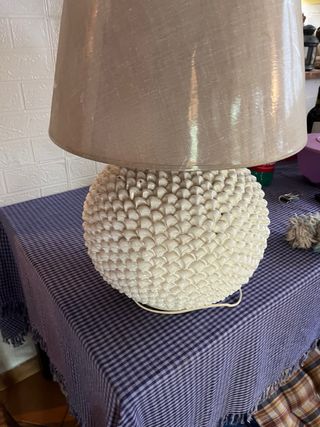 Lampada Pigna Ceramica Siciliana H30