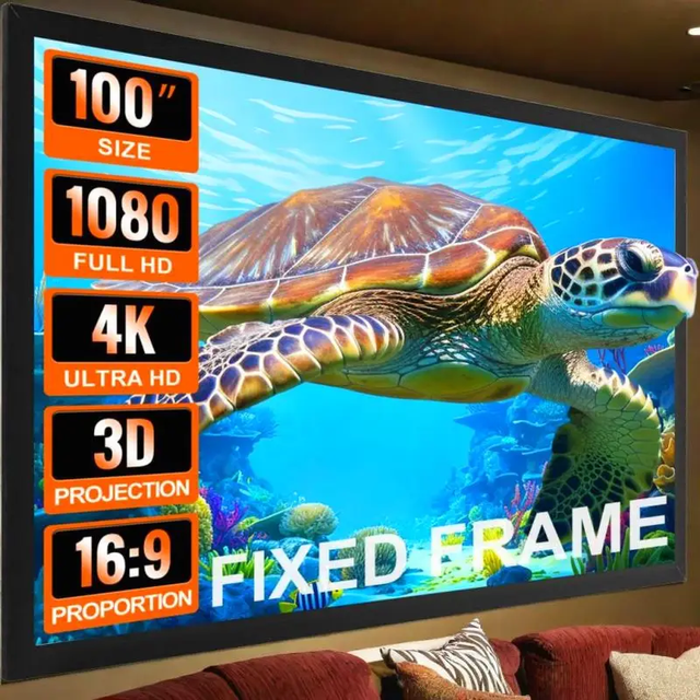 Pantalla Proyector Vevor 100 4K Ultra HD