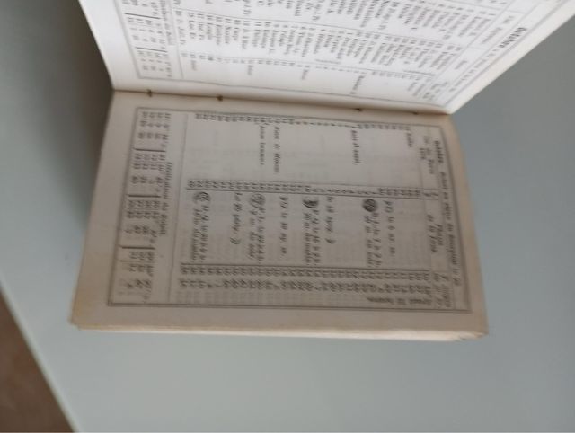 Almanacco di Gotha 1858. Un vecchio libro.