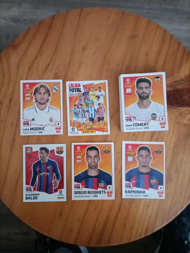 53 Cromos Liga Total Panini 2022-23