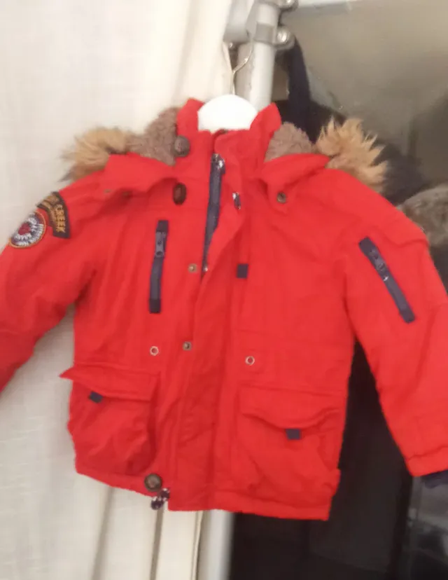 RegaloXcompra pAbrigo rojo PalominoT/98 con gorro