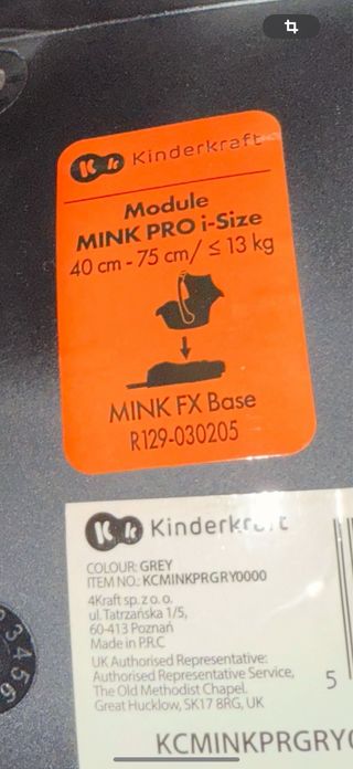 Maxi cosí Silla coche bebé 40-75cm (max 13kg)