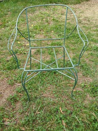 Conjunto Banco y sillas forja