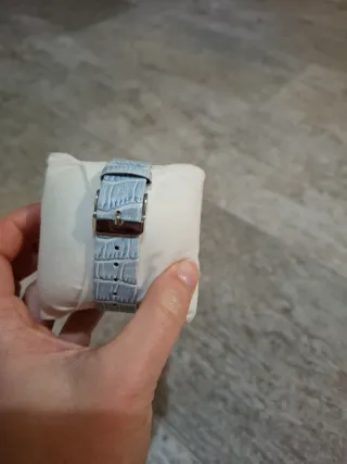 Orologio donna azzurro e argento