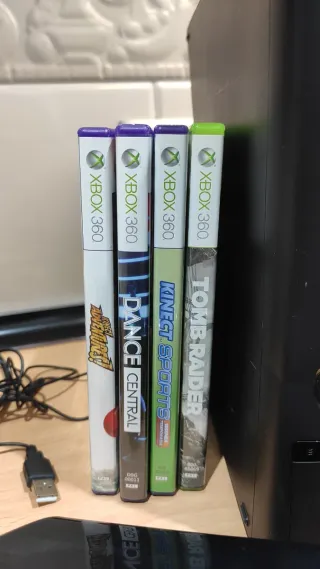 Xbox 360 Kinect + Mando + Juegos