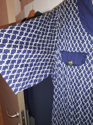 Vestito donna mezze maniche fantasia vic