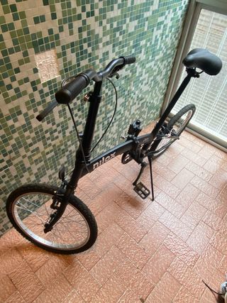 Bicicleta plegable Nilox casi nueva