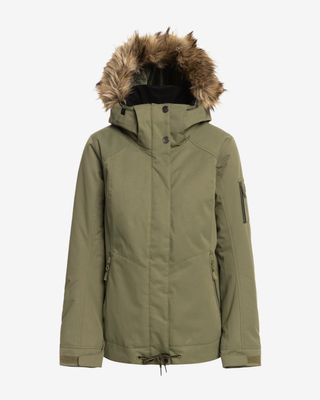 Chaqueta Roxy Verde Oscuro Mujer