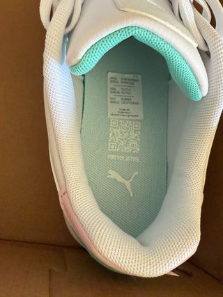 Deportivas Puma Mujer Rosa y Blanco